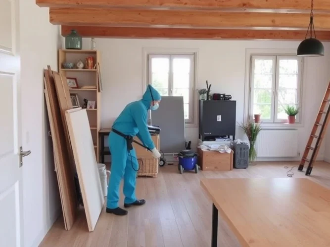 Limpieza al finalizar las obras en Las Palmas de Gran Canaria 35001